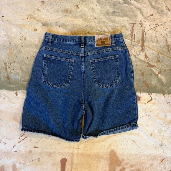 Essential St. John's Bay High-Waited Denim Shorts - Picture 3 of 5